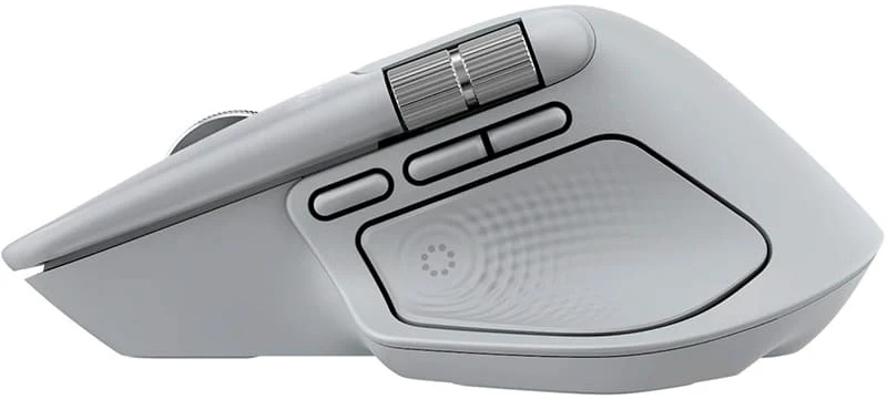 Мышь Logitech MX Master 4 Performance Wireless/Bluetooth Mouse Pale Grey (L910-007563) фото5