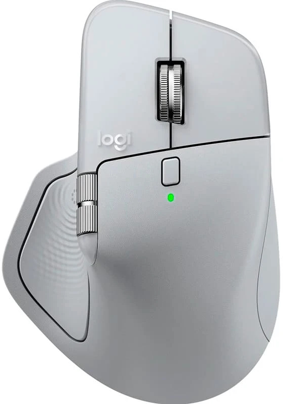 Мышь Logitech MX Master 4 Performance Wireless/Bluetooth Mouse Pale Grey (L910-007563) фото2