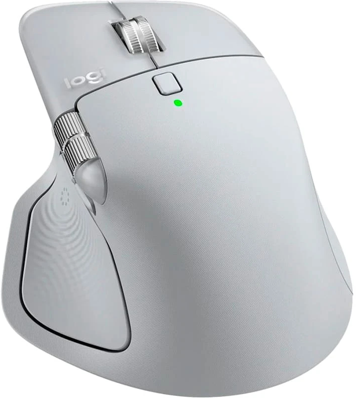 Мышь Logitech MX Master 4 Performance Wireless/Bluetooth Mouse Pale Grey (L910-007563) фото4
