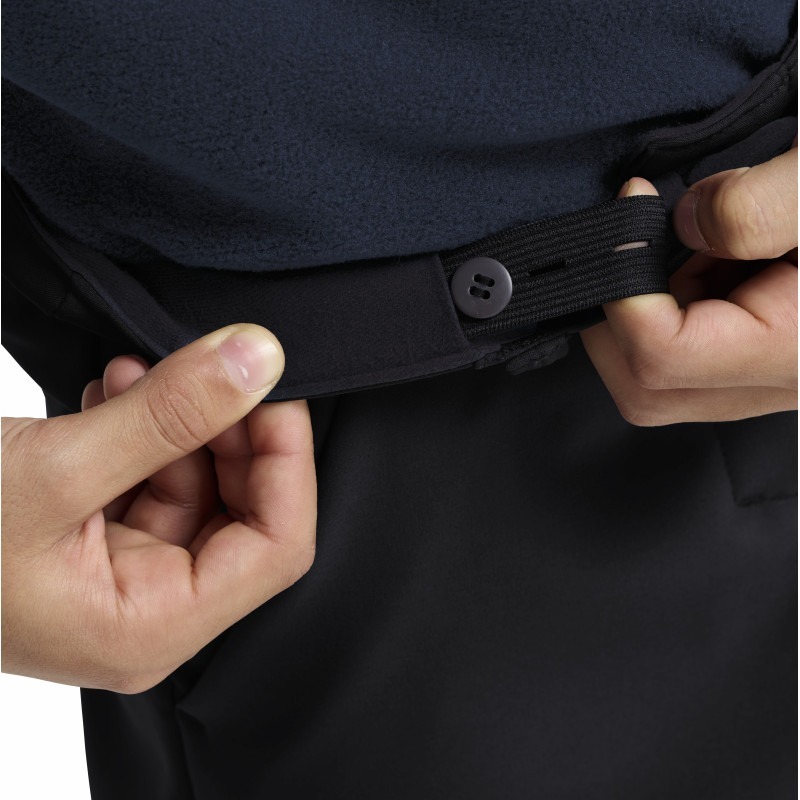 Штаны утепленые детские Jack Wolfskin Fourwinds Pants K A66681_6000 128 черные фото3