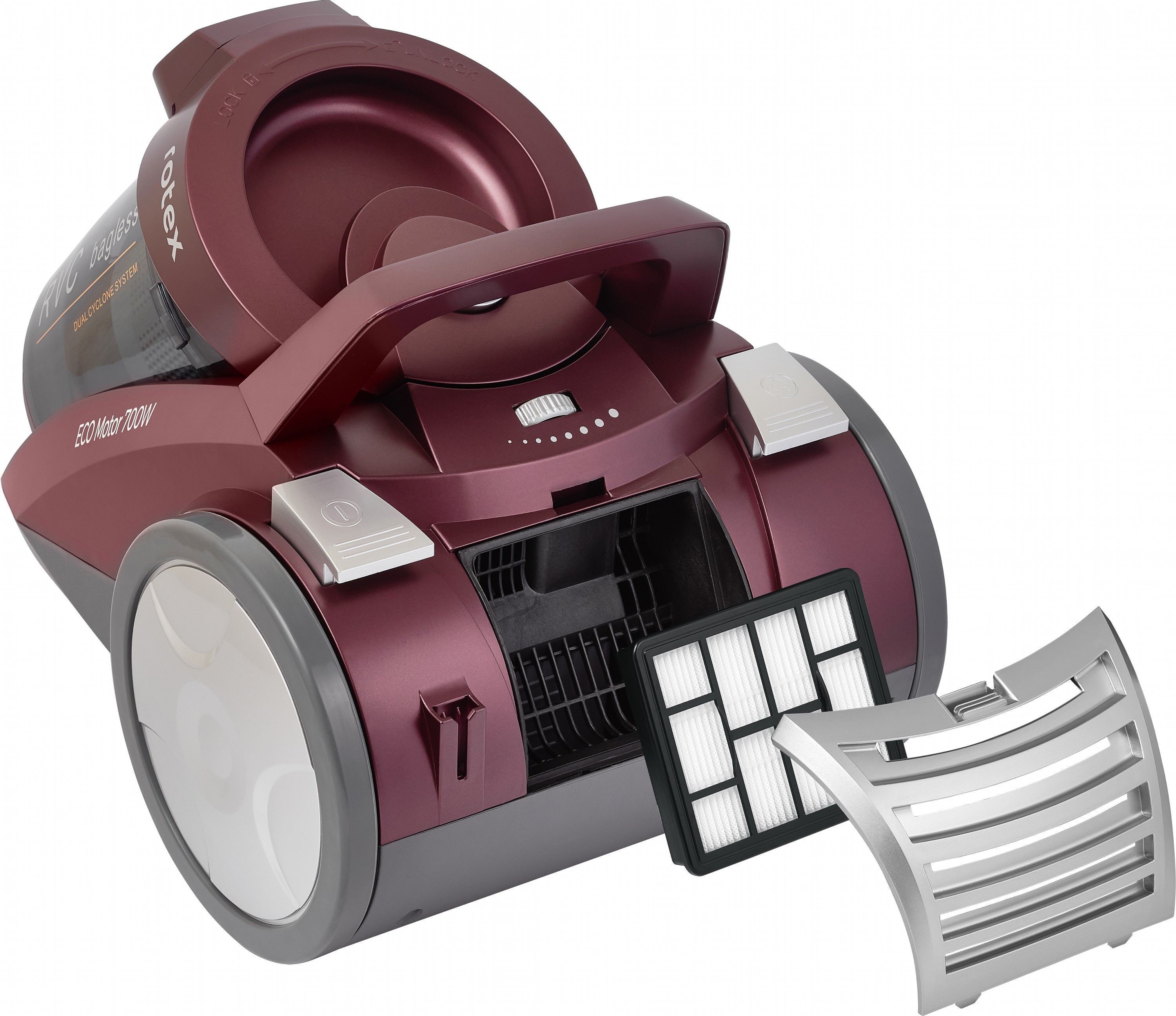 Пылесос без мешка Rotex RVC20-R TurboPet фото3