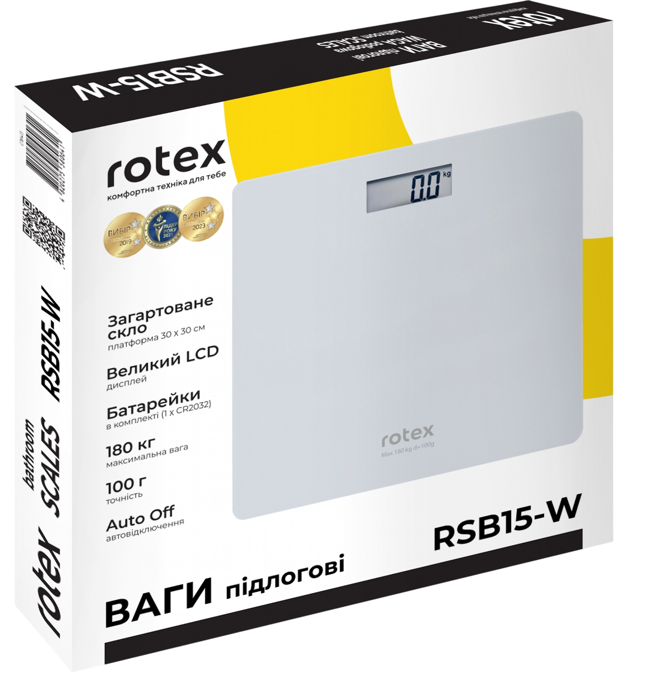 Весы напольные Rotex RSB15-W фото4
