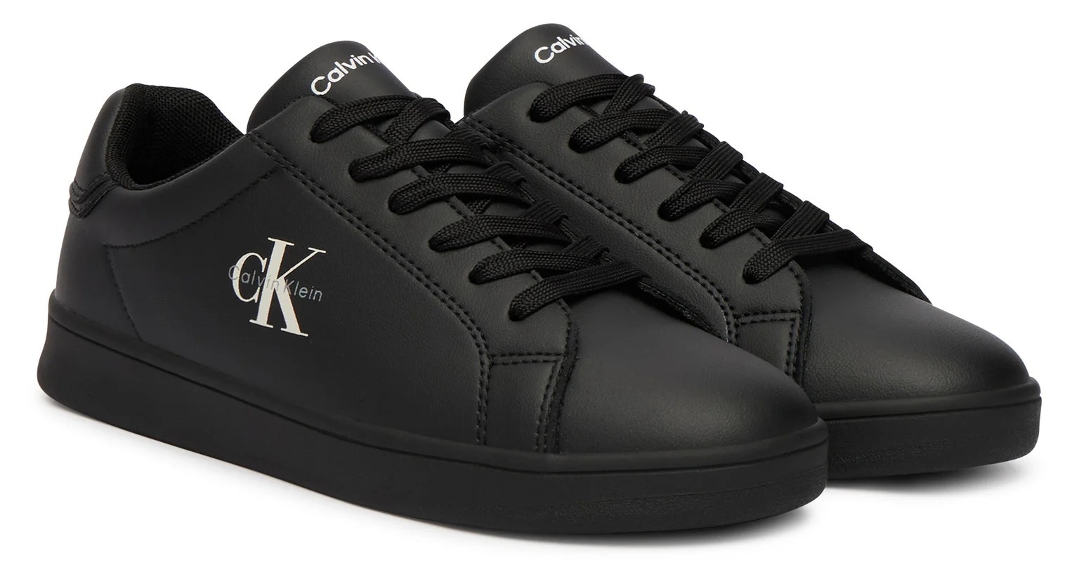 Кеды Calvin klein Low Cut Lace-Up V3X9-83447-1355999 40 черные фото2