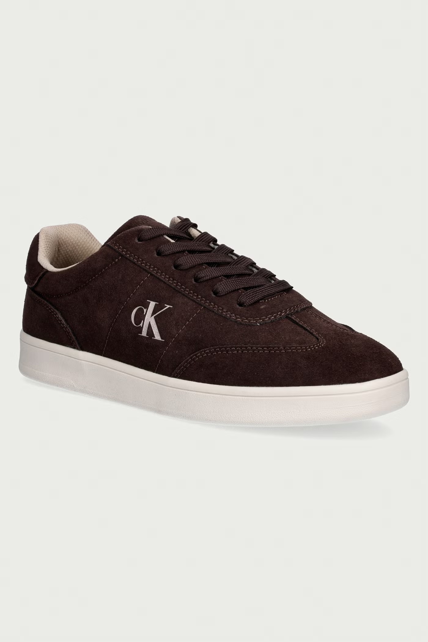 Кеды Calvin klein Low Cut Lace-Up Sneaker V3X9-83454-0315525 35 темно-коричневые фото2