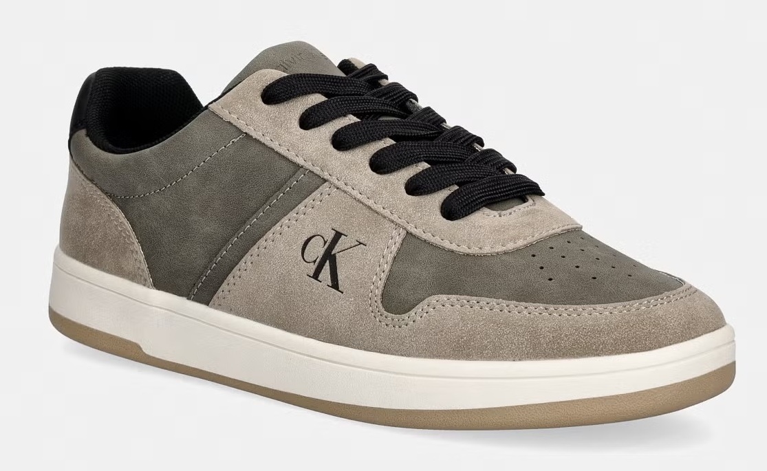 Кеды Calvin klein Low Cut Lace-Up V3X9-83455-0318A133 35 темно-бежевые фото2