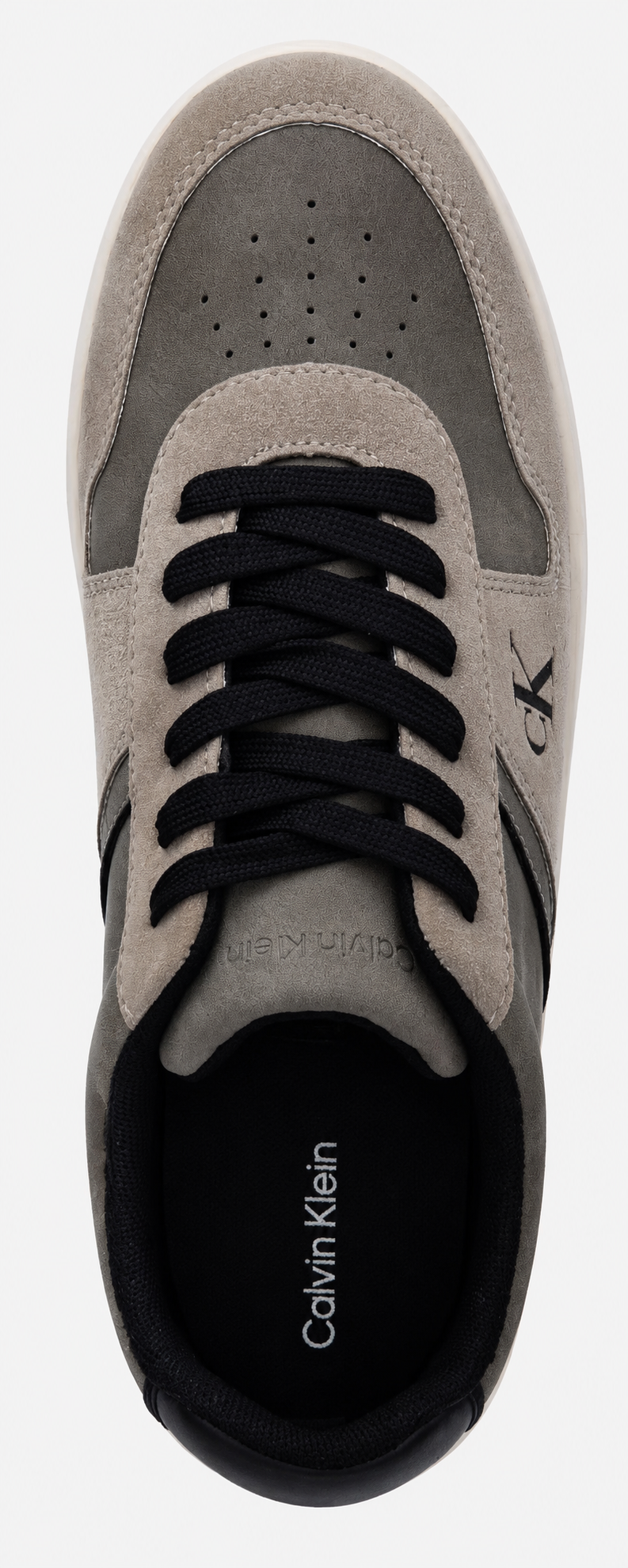Кеды Calvin klein Low Cut Lace-Up V3X9-83455-0318A133 36 темно-бежевые фото4