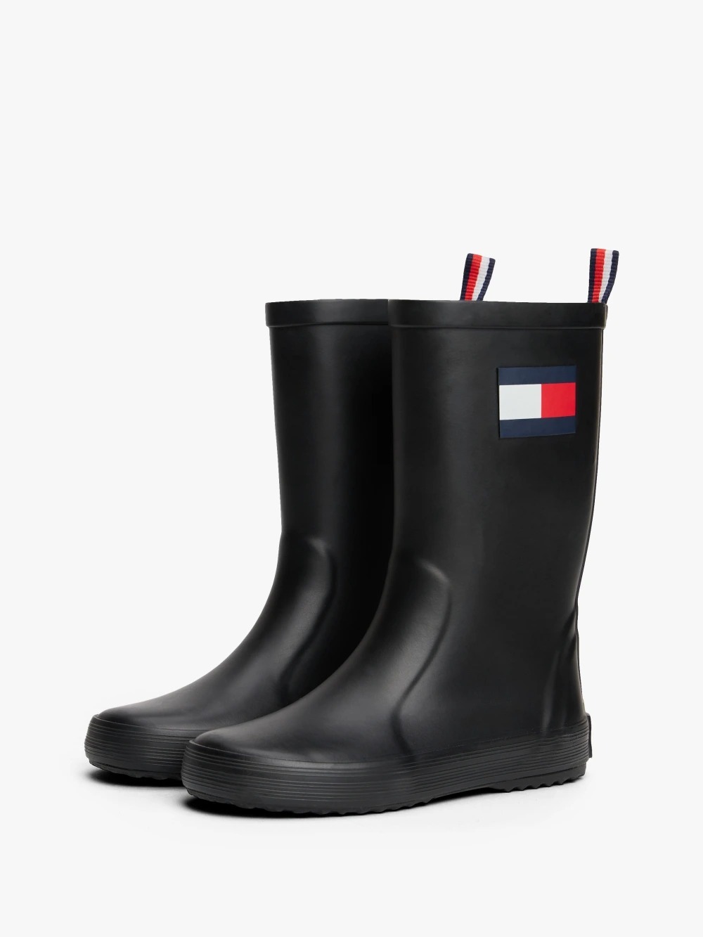 Чоботи гумові Tommy Hilfiger Flag Rain Boot T3XC-33923-0047999 34 чорні фото2