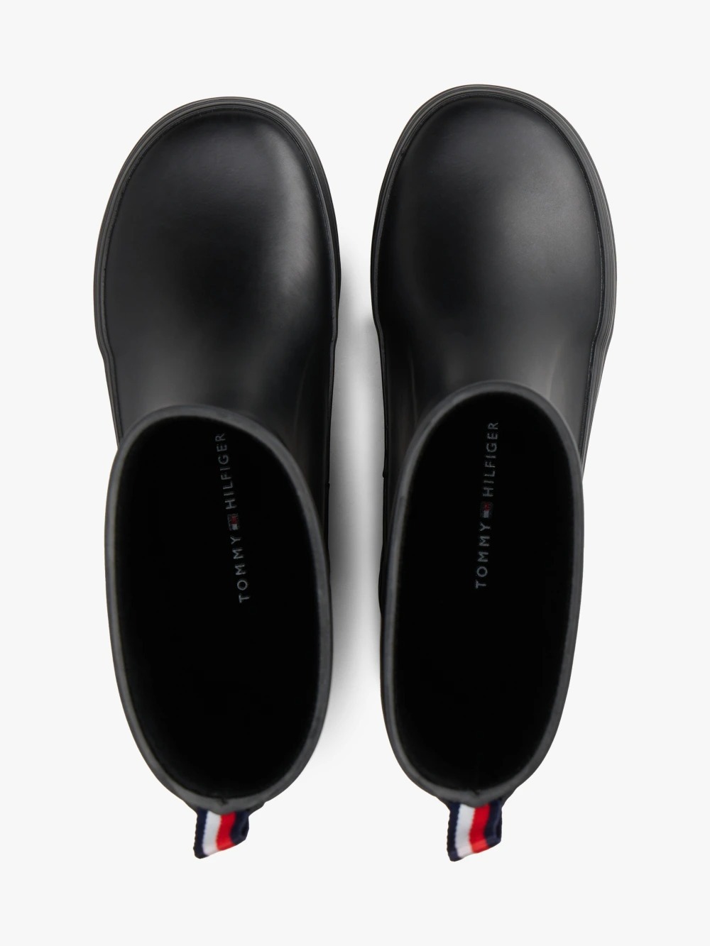 Чоботи гумові Tommy Hilfiger Flag Rain Boot T3XC-33923-0047999 34 чорні фото4