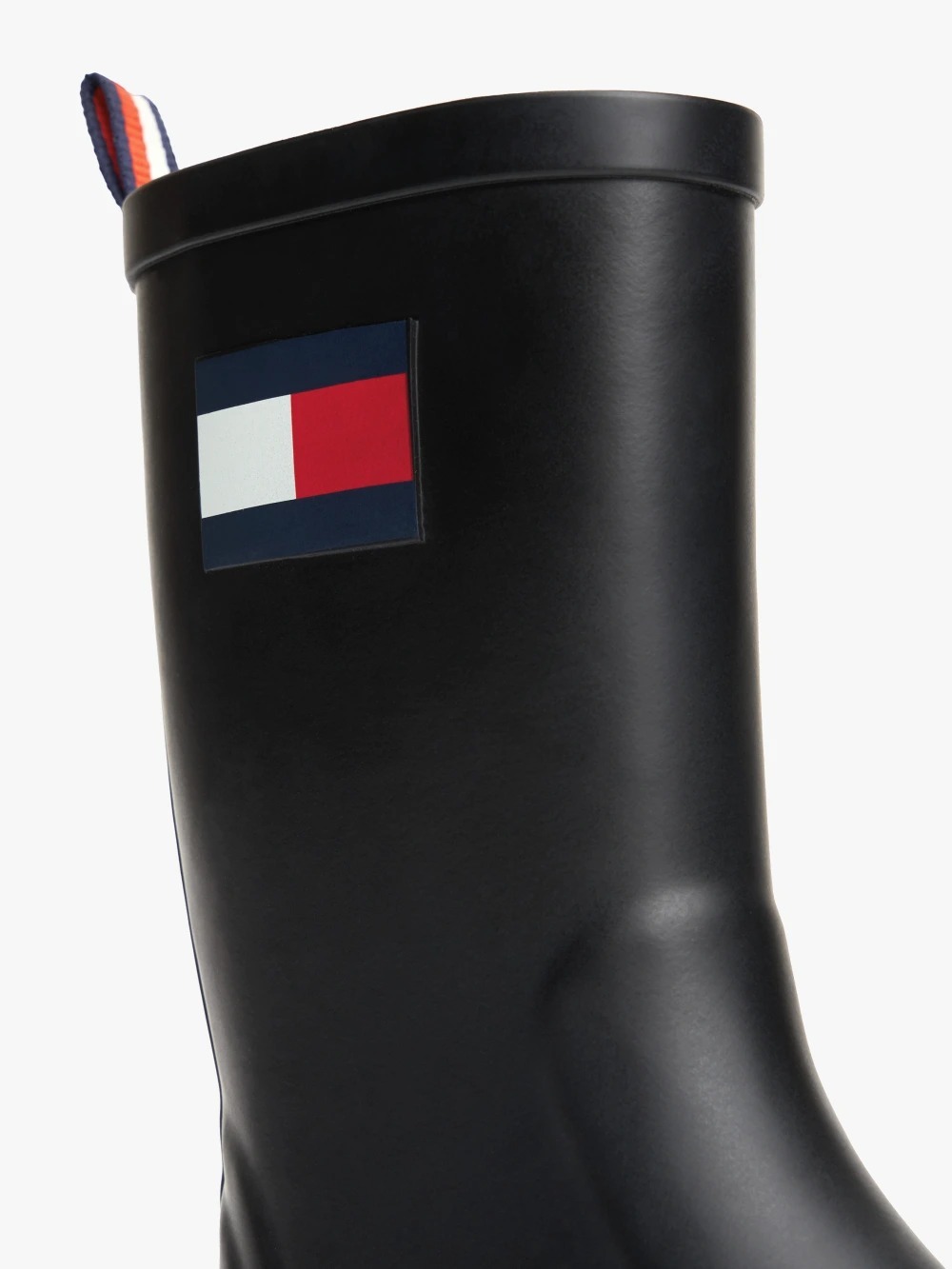 Чоботи гумові Tommy Hilfiger Flag Rain Boot T3XC-33923-0047999 35 чорні фото6