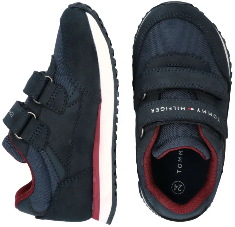 Кросівки дитячі Tommy Hilfiger Low Cut Velcro T1X9-35253-1960800 29 сині фото4