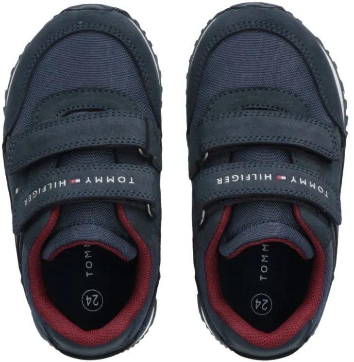 Кросівки дитячі Tommy Hilfiger Low Cut Velcro T1X9-35253-1960800 32 сині фото3