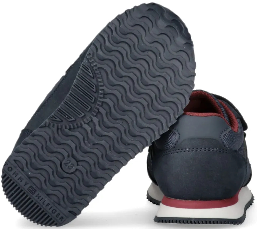 Кросівки дитячі Tommy Hilfiger Low Cut Velcro T1X9-35253-1960800 33 сині фото5