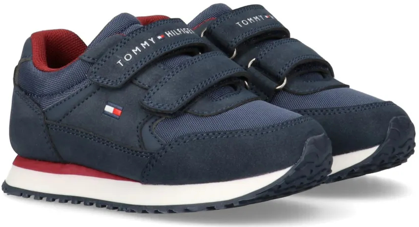 Кросівки дитячі Tommy Hilfiger Low Cut Velcro T1X9-35253-1960800 34 сині фото2