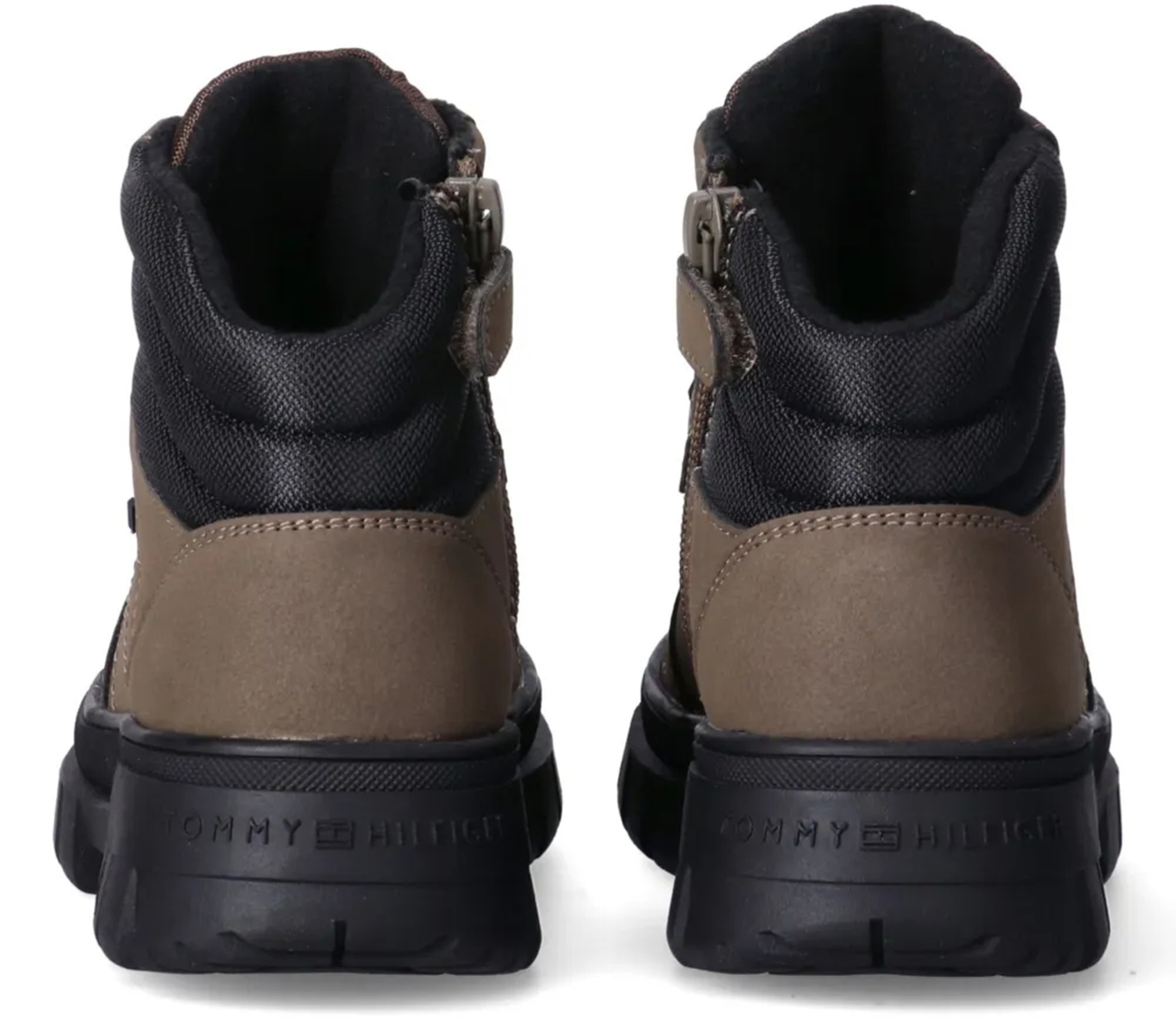 Ботинки Tommy Hilfiger Lace-Up Bootie Mud T3X5-35292-0316X729 37 темно-коричневые фото6