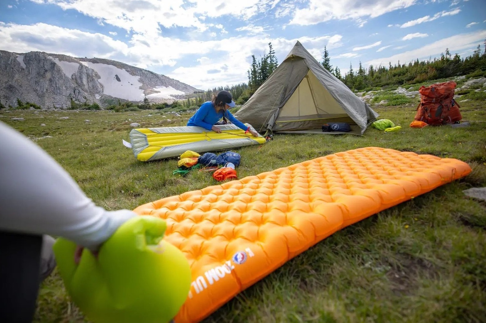 Коврик надувной Big Agnes Zoom Ul Insulated 25x78 Wide Long (021.0228) (841487144180) фото4