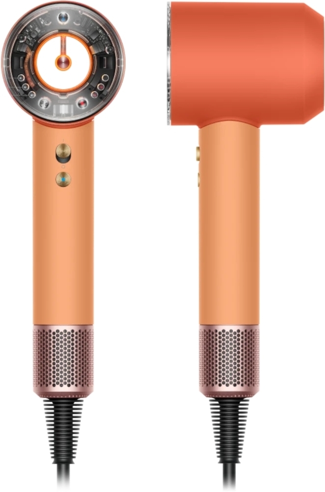 Фен Dyson Supersonic HD16 Nural Straight/Wavy Ceramic apricot/Topaz (176964-01) фото2