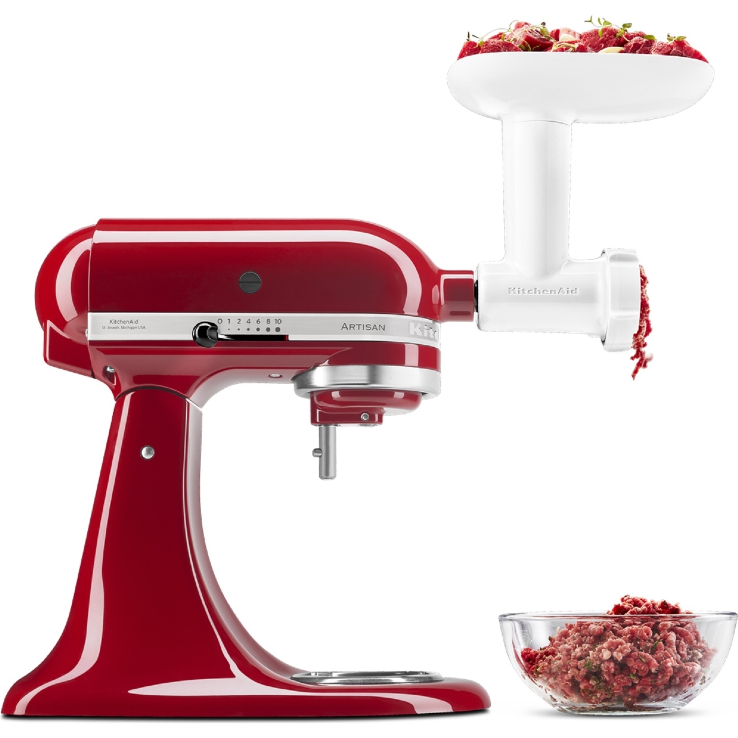 Насадка-мясорубка KitchenAid 5KSMFGA фото