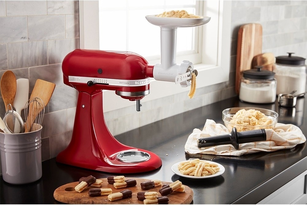 Насадка-мясорубка с прессом KitchenAid 5KSMFGCA фото6