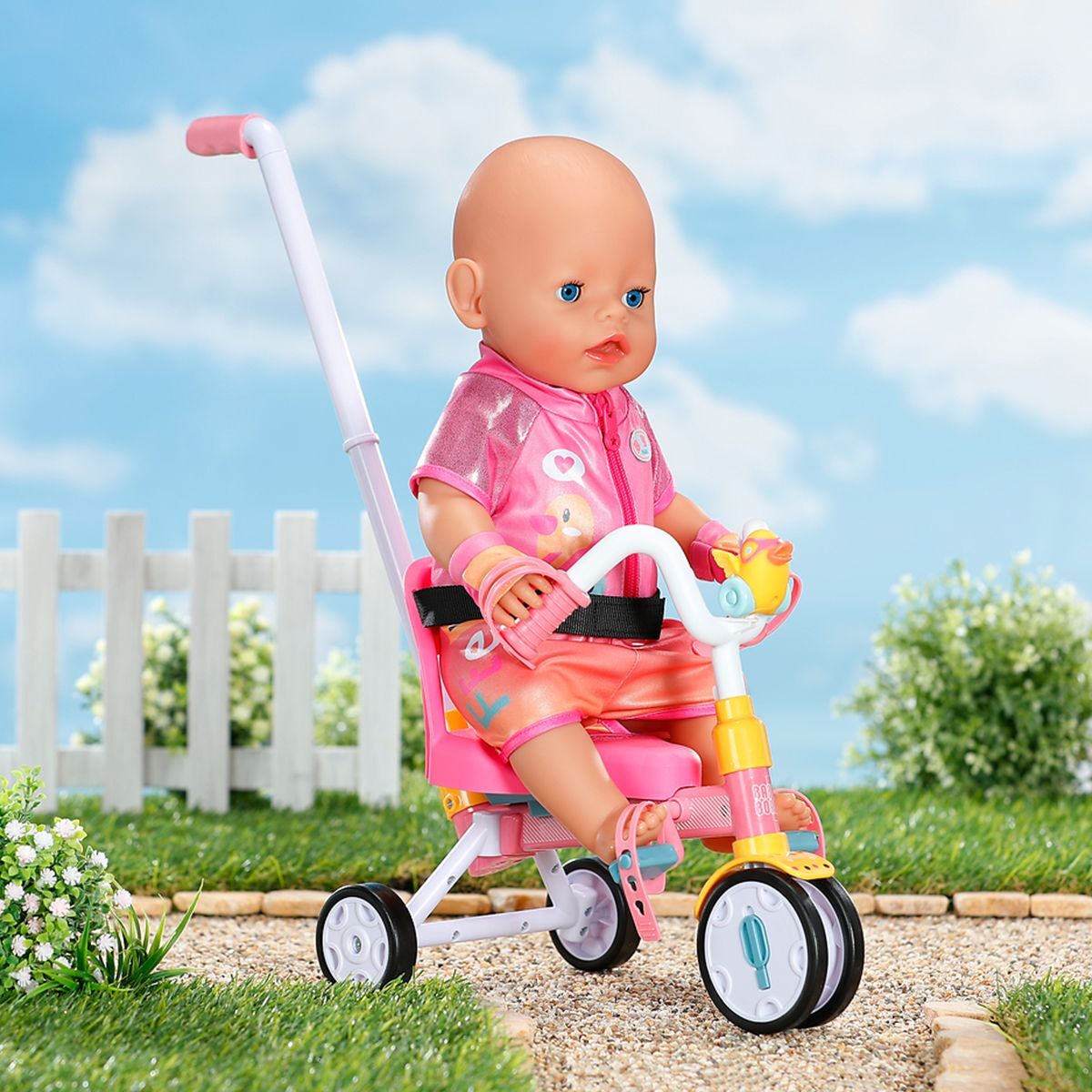 Трехколесный велосипед для куклы Baby Born – Приключения с Бертой (834299) фото
