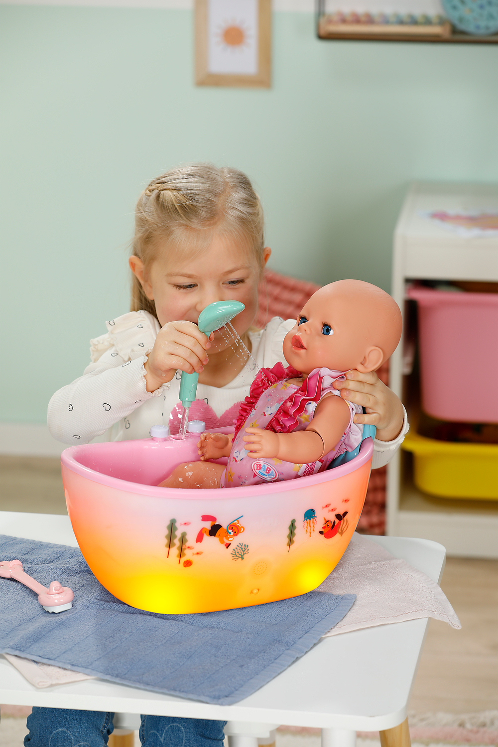 Автоматическая ванночка для куклы Baby Born – Сказочное купание (837993) фото6