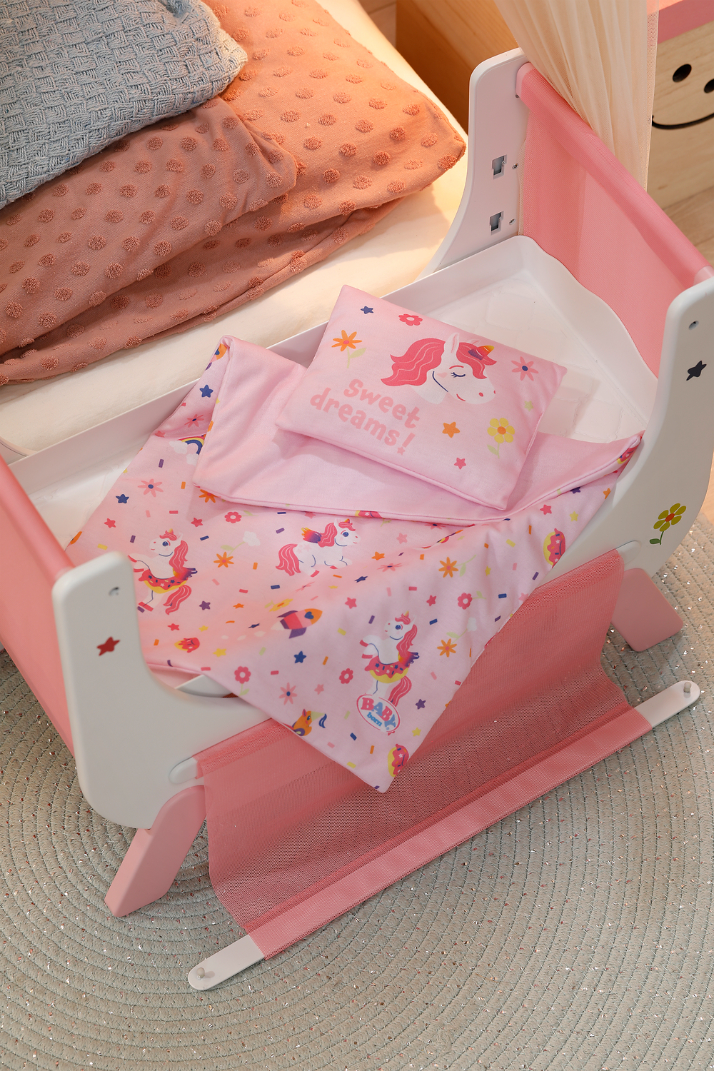 Кроватка для куклы BABY born – Сны Единорога (840993) фото