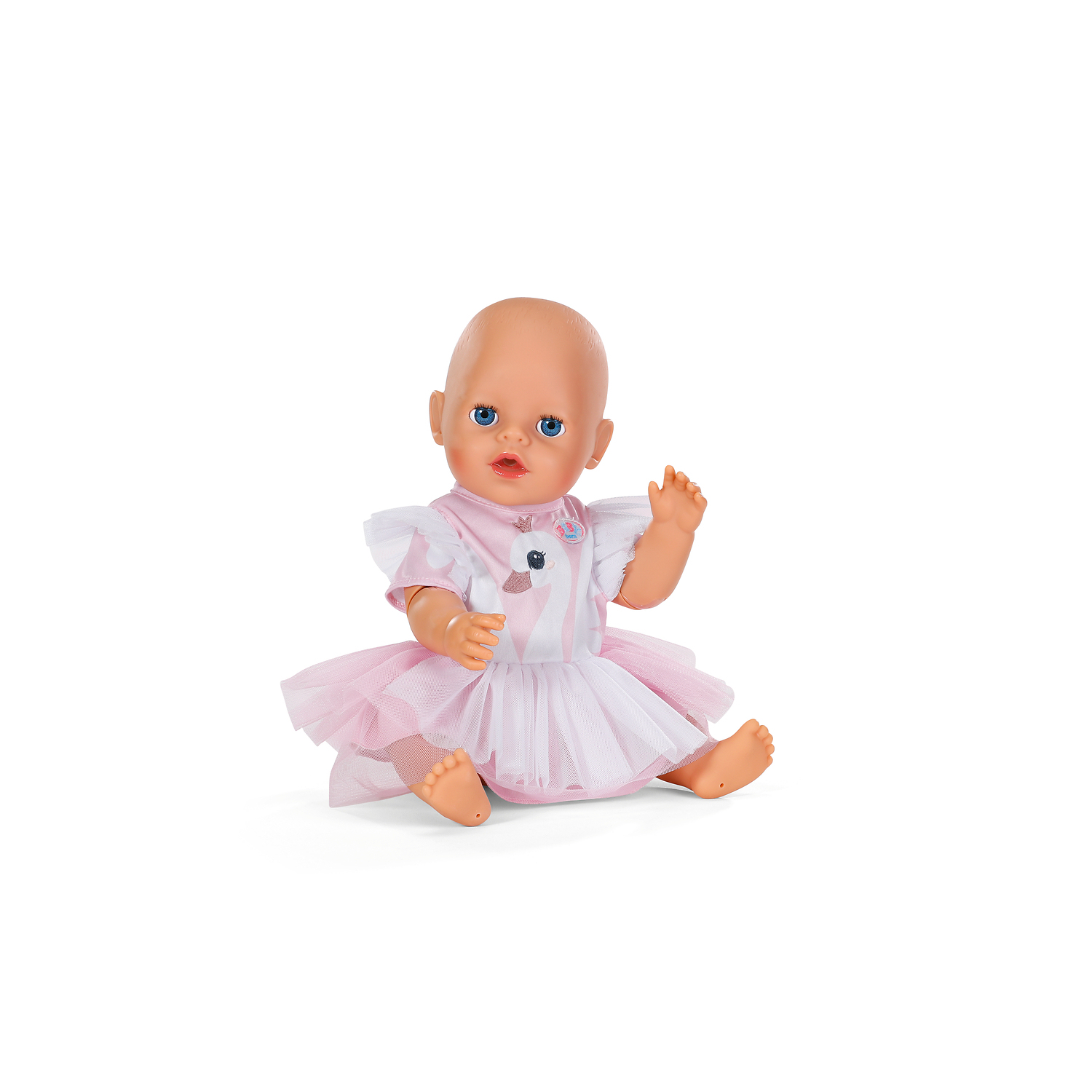 Одежда для куклы Baby Born – Платье с лебедем (43 см) (841099) фото
