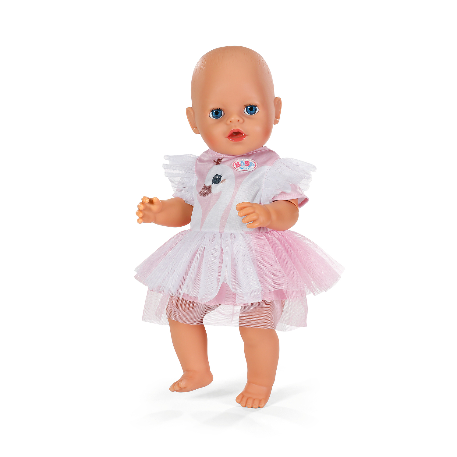 Одежда для куклы Baby Born – Платье с лебедем (43 см) (841099) фото