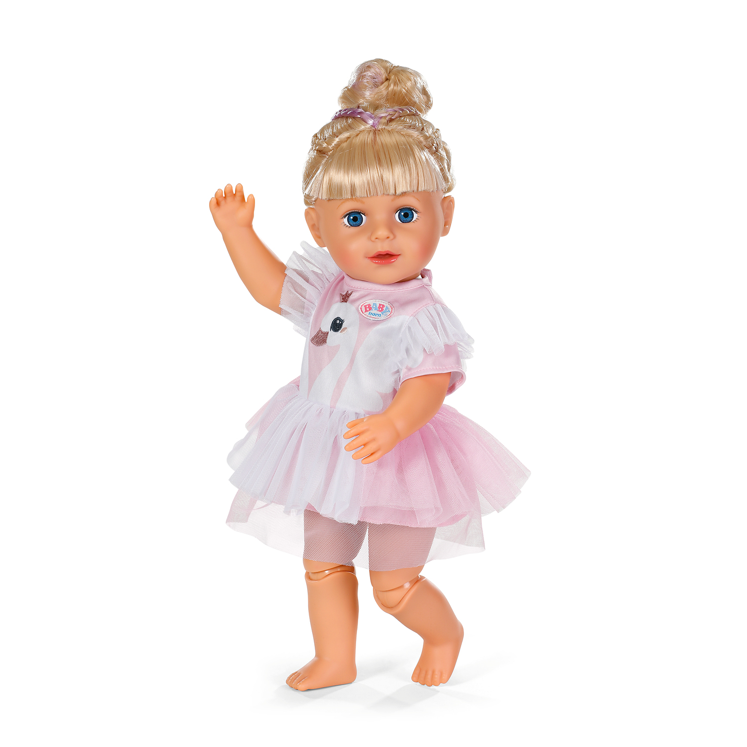 Одежда для куклы Baby Born – Платье с лебедем (43 см) (841099) фото
