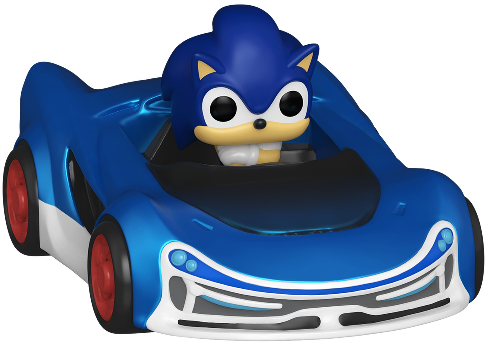 Набор фигурок Bitty POP! Rides серии Соник - Ёж Соник с машиной (92960) фото2