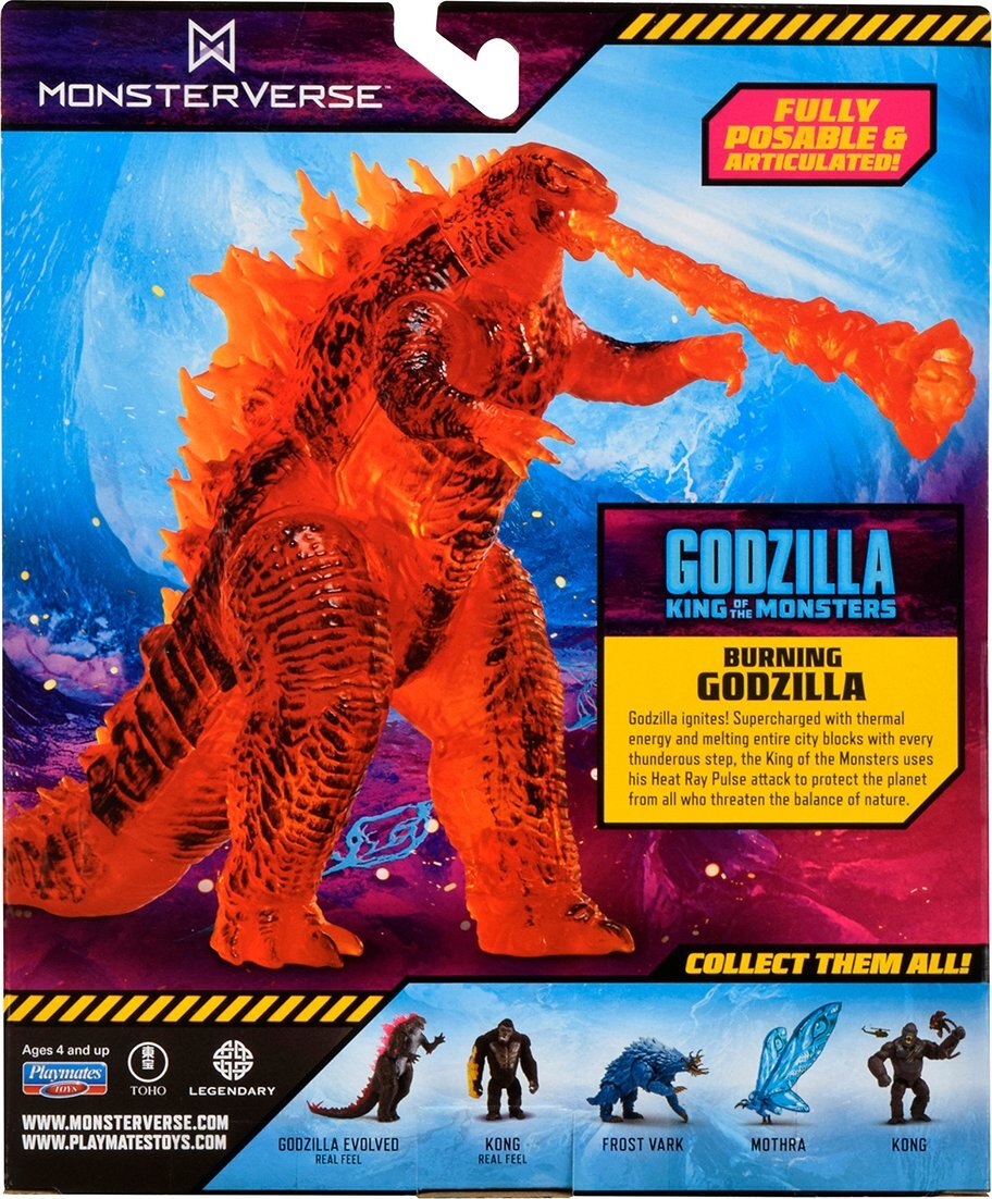Фігурка Godzilla vs. Kong – Вогняна Ґодзілла (35217N) фото5
