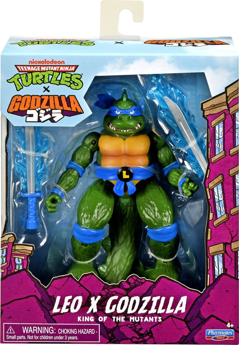Фігурка TMNT x Godzilla – Лео в образі Ґодзілли (84671) фото4