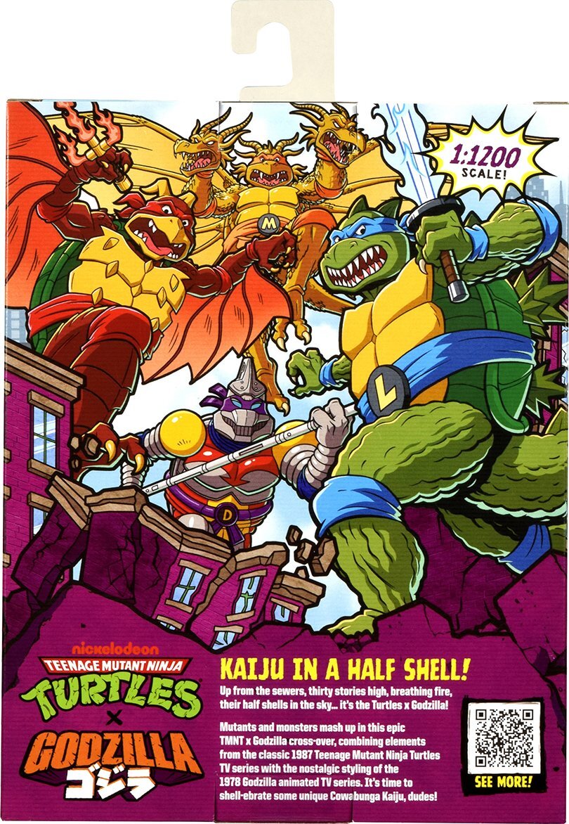 Фігурка TMNT x Godzilla – Лео в образі Ґодзілли (84671) фото5