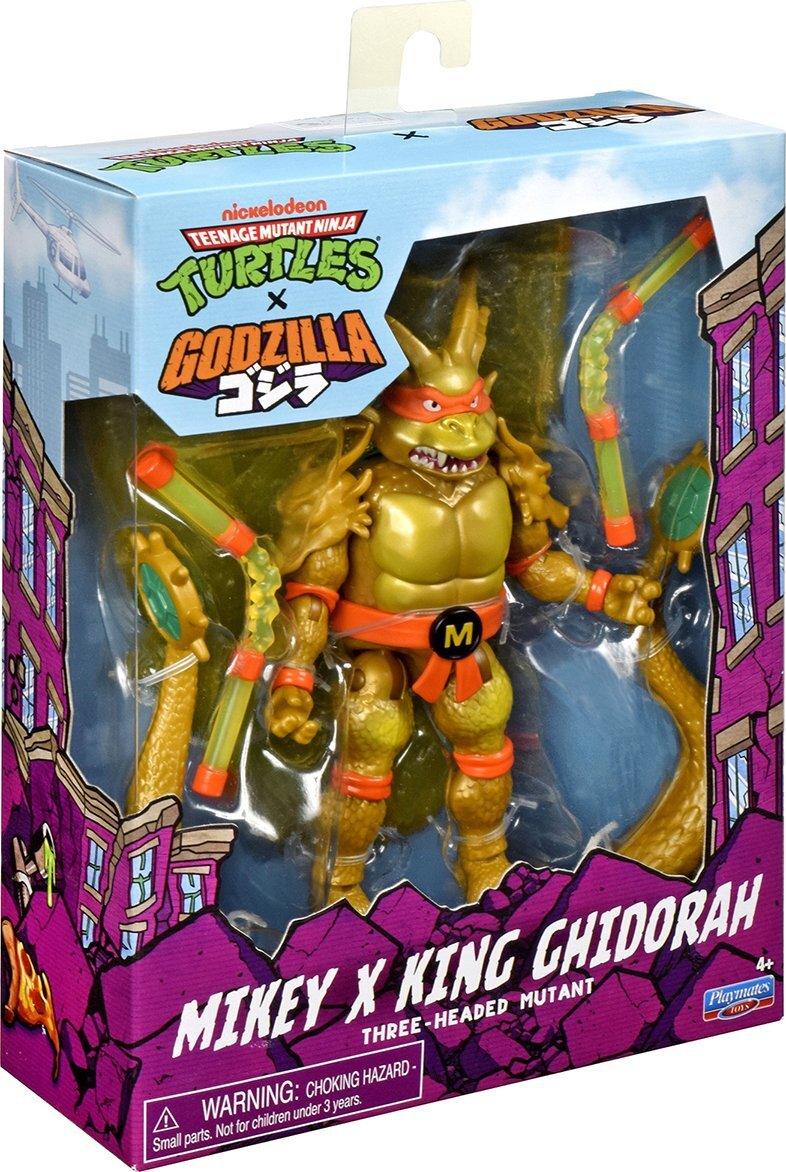 Фігурка TMNT x Godzilla – Майкі в образі Короля Гідори (84673) фото5