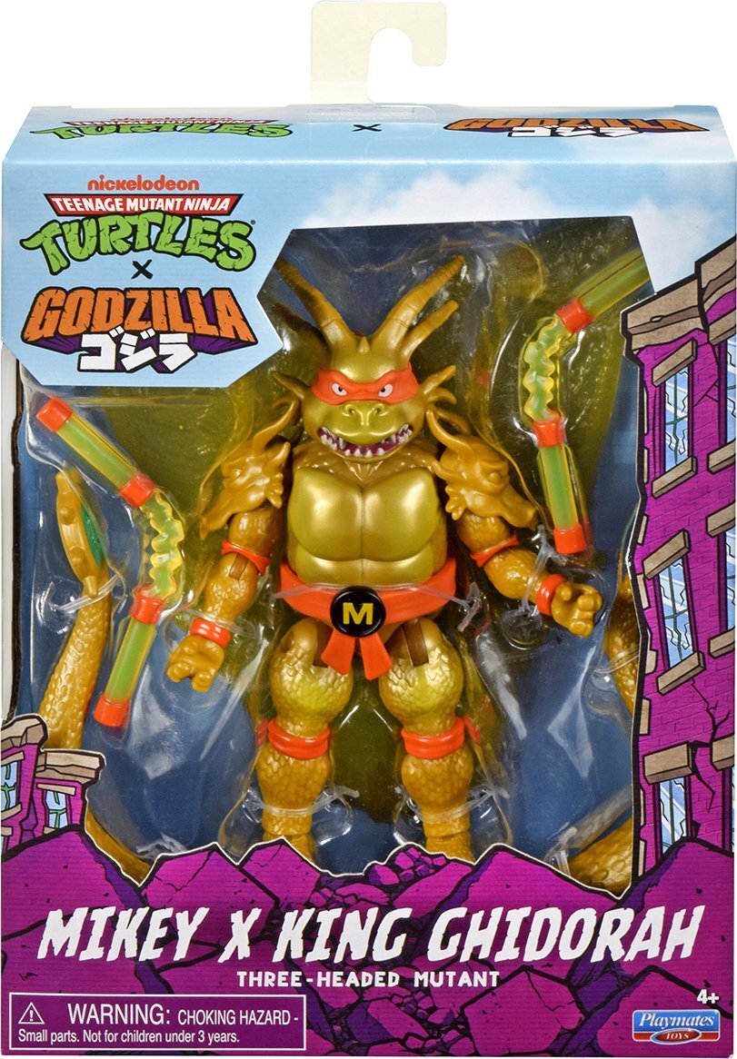 Фігурка TMNT x Godzilla – Майкі в образі Короля Гідори (84673) фото4