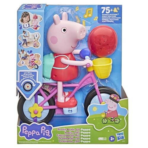 Інтерактивний ігровий набір Peppa – Пеппа на велосипеді (G2177) фото