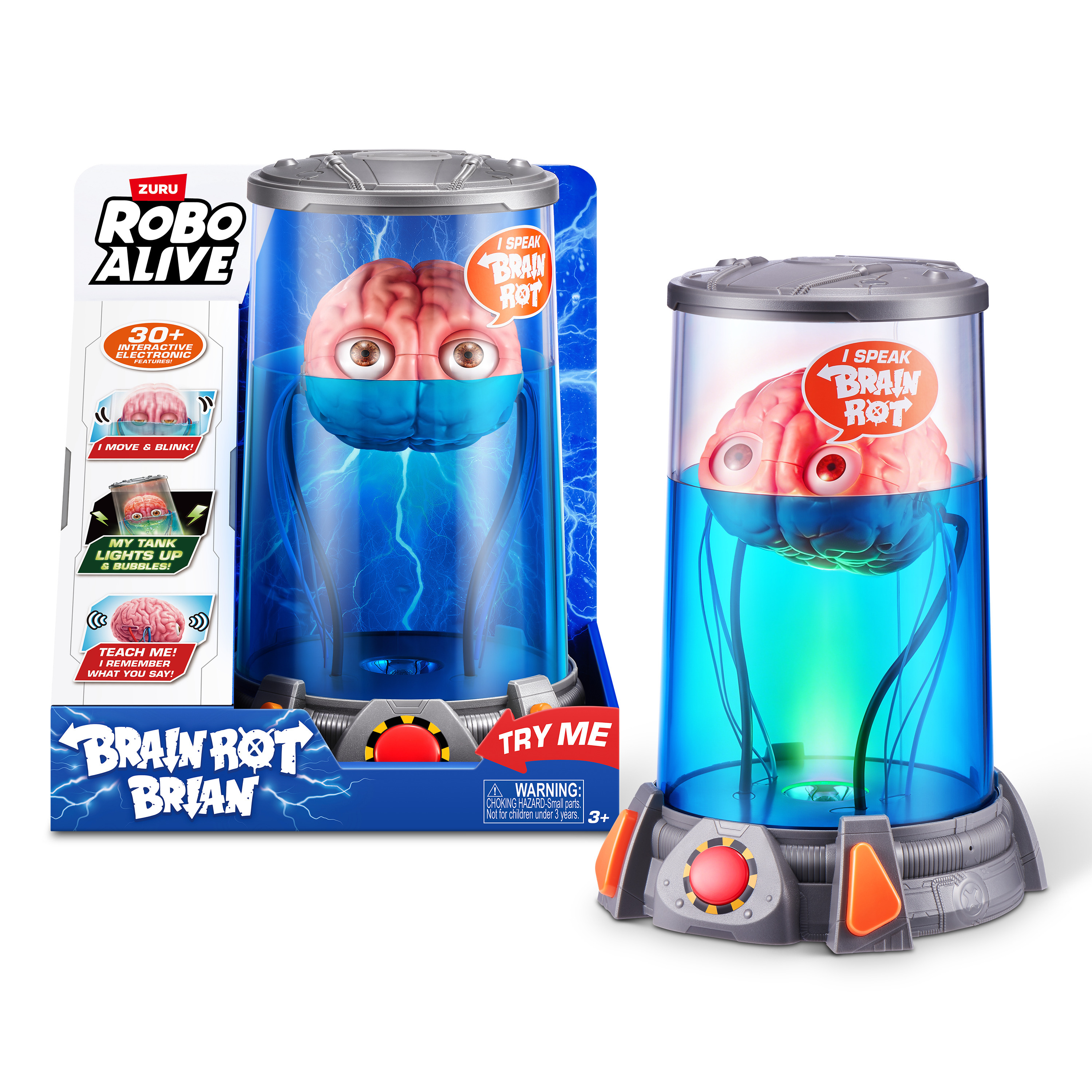 Інтерактивна іграшка Robo Alive – Мозок Браян (71172) фото2