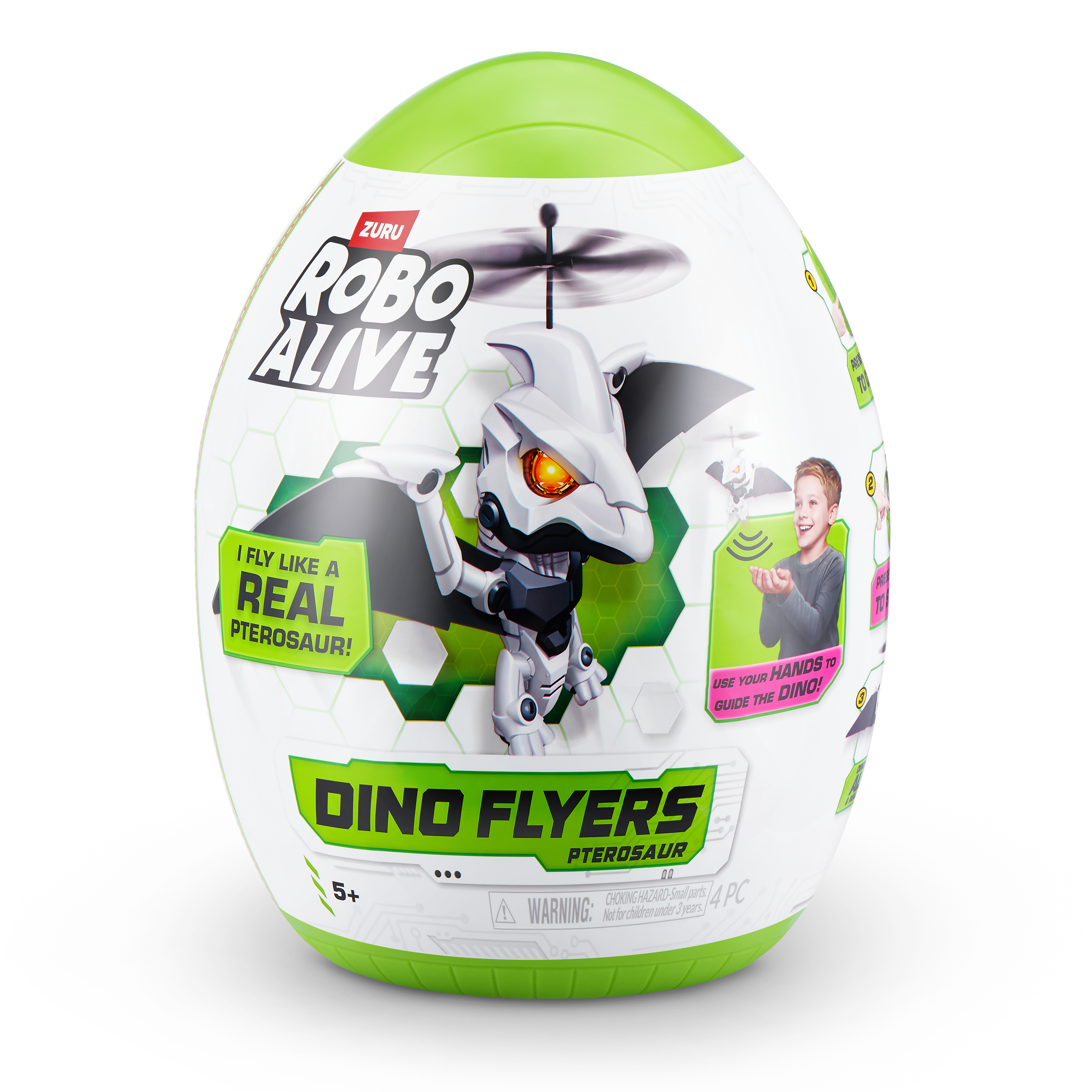 Интерактивная игрушка Robo Alive – Летающий птеродактиль (71173D) фото3