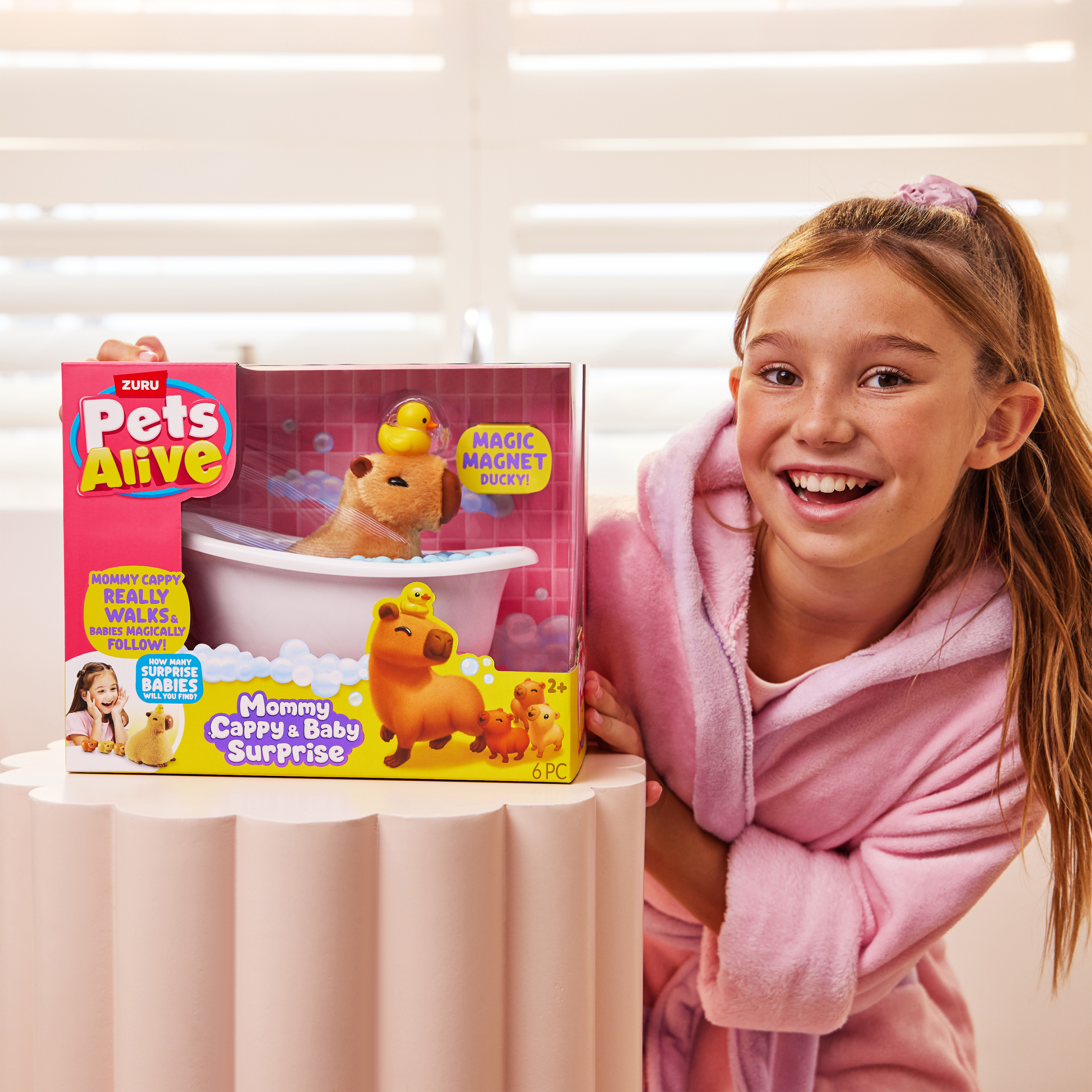 Інтерактивний ігровий набір Pets Alive – Мама капібара з сюрпризом (9574) фото5