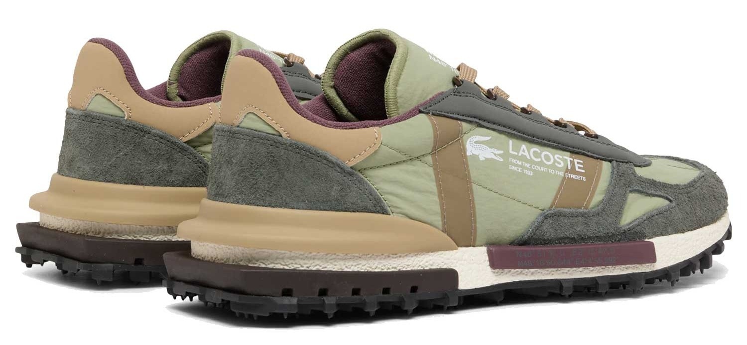 Кроссовки мужские Lacoste Elite Active 752SMA00875E7 40,5 (7 UK) серо-зеленые фото3