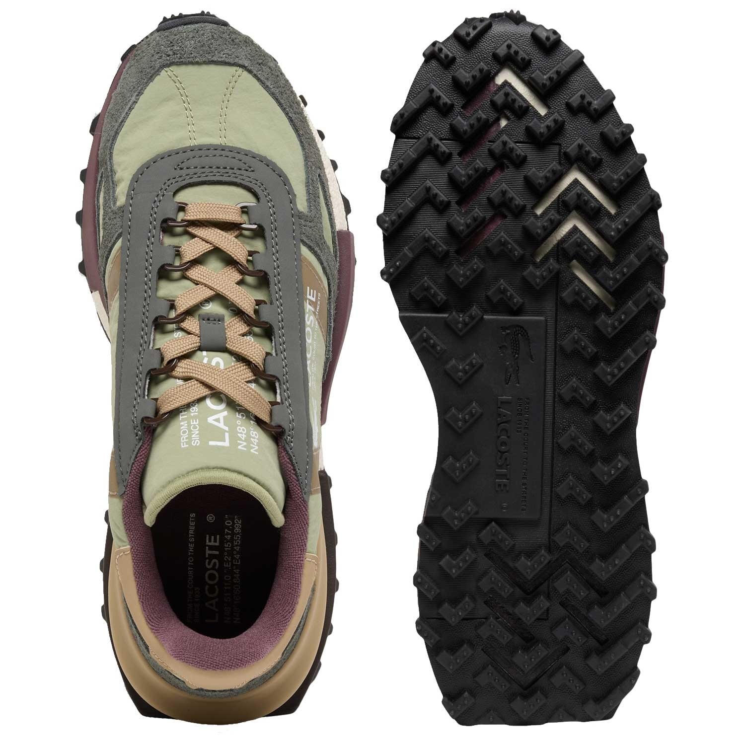 Кроссовки мужские Lacoste Elite Active 752SMA00875E7 44,5 (10 UK) серо-зеленые фото5
