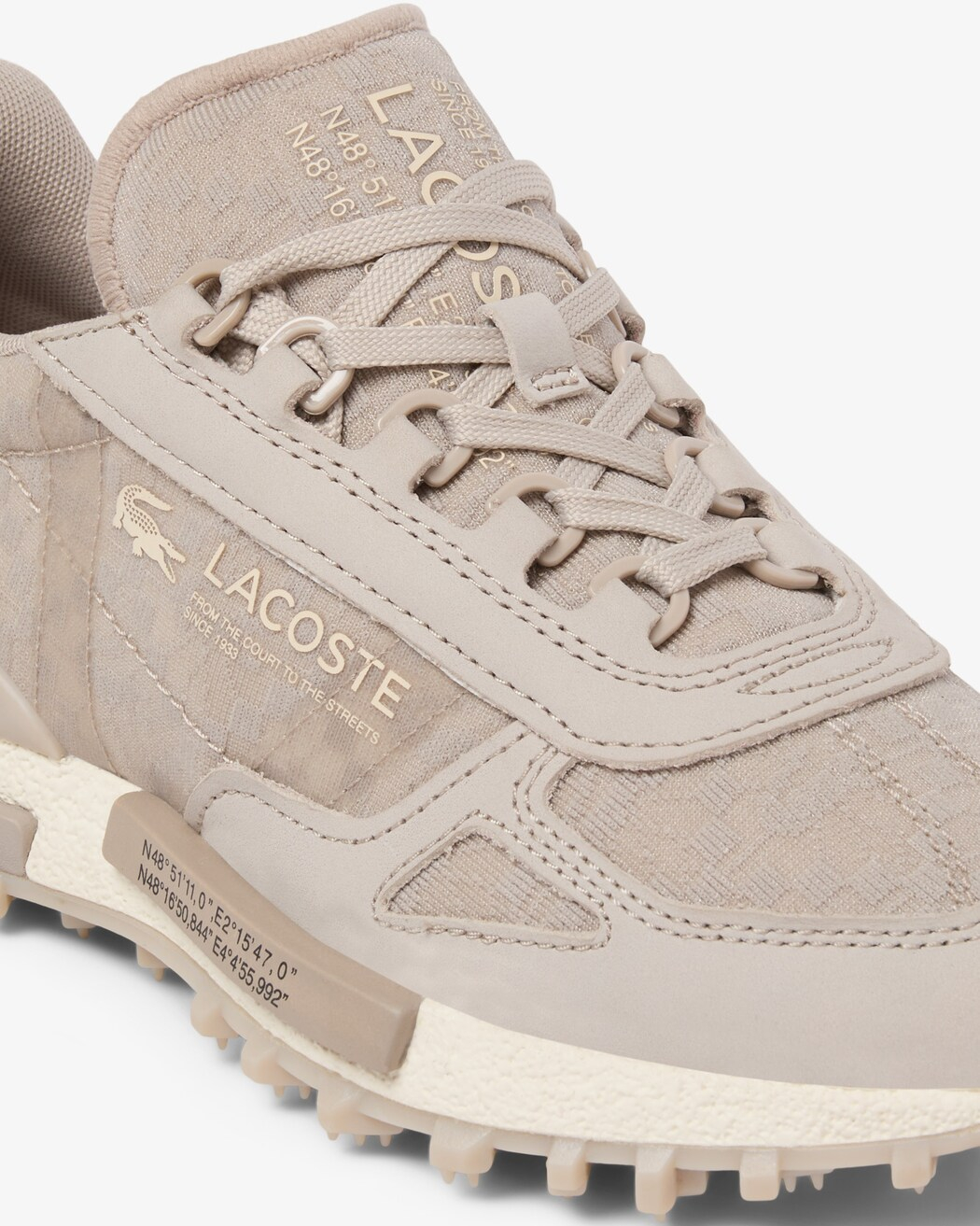 Кроссовки женские Lacoste Elite Active 752SFA0065-1E7 36 (3,5 UK) светло-бежевые фото7