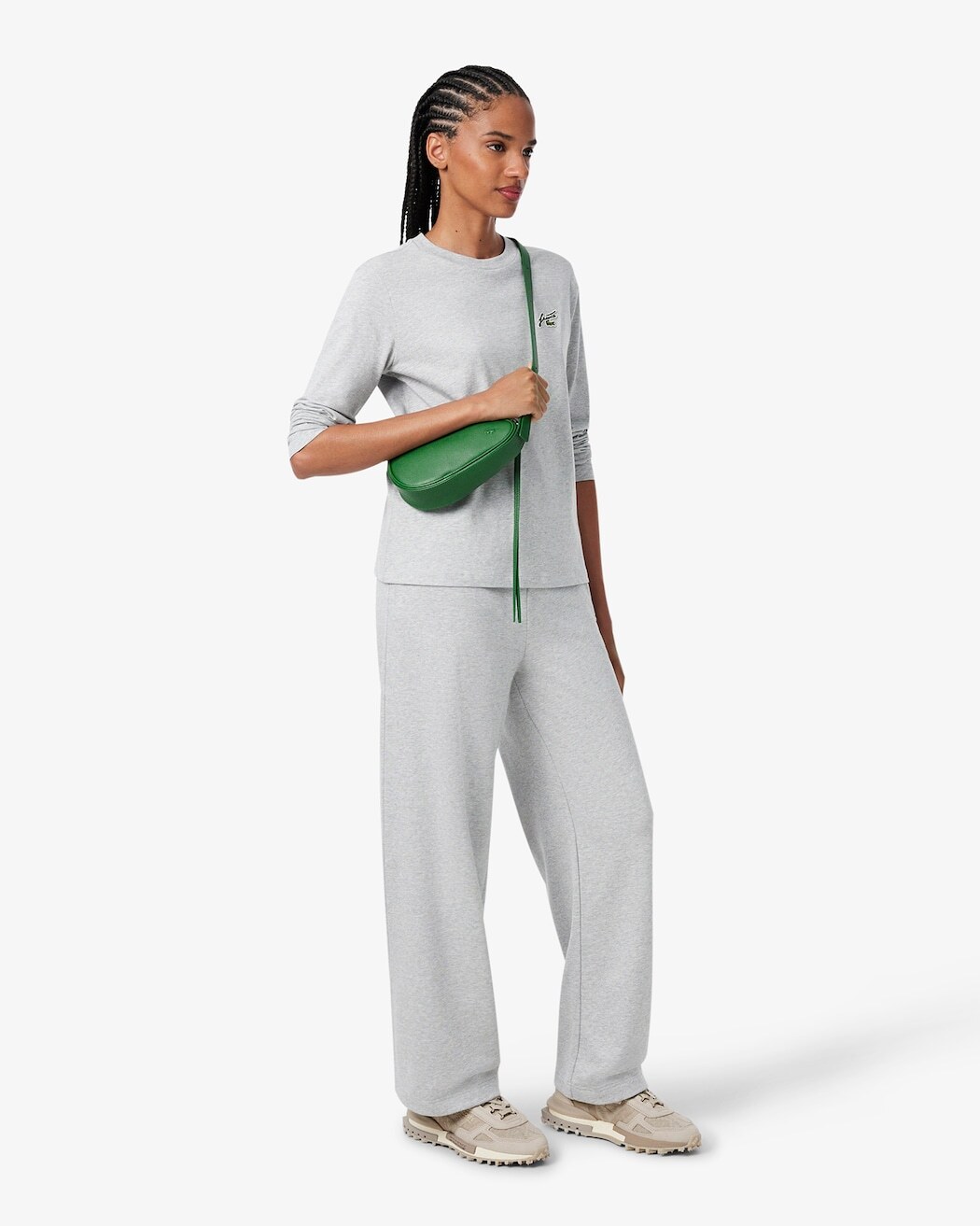 Кроссовки женские Lacoste Elite Active 752SFA0065-1E7 37,5 (4,5 UK) светло-бежевые фото8