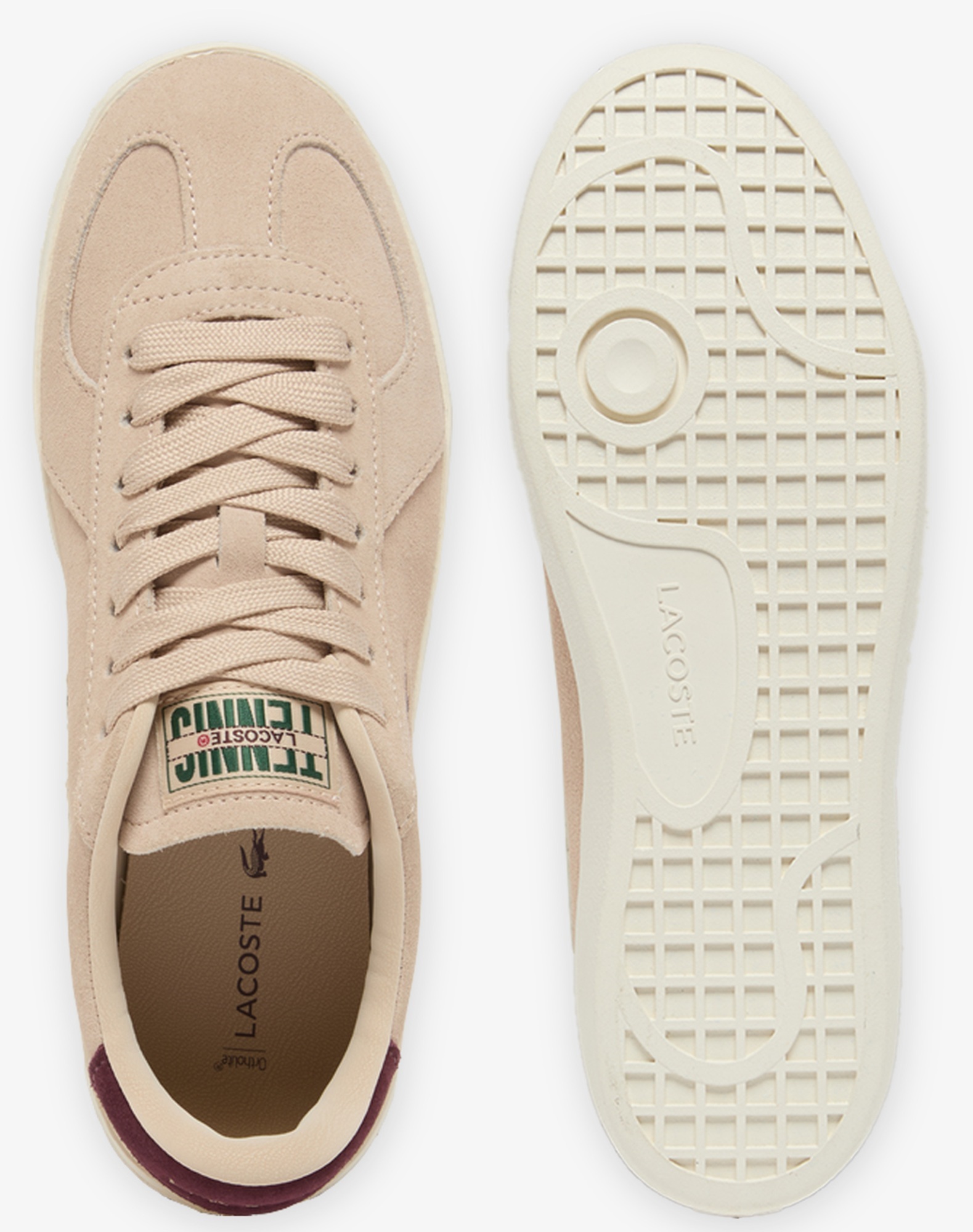 Кеди жіночі Lacoste Baseshot Pro 752SFA0038AD6 40 (6,5 UK) світло-бежеві фото5