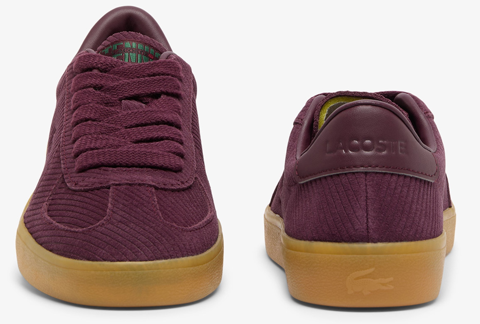 Кеды женские Lacoste Baseshot Pro Suede 752SFA0125AMD 37 (4 UK) бордовые фото5