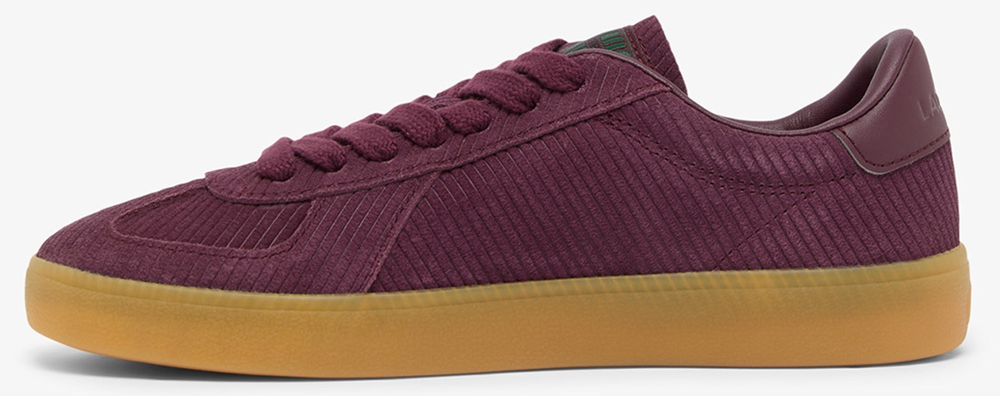 Кеды женские Lacoste Baseshot Pro Suede 752SFA0125AMD 40 (6,5 UK) бордовые фото2