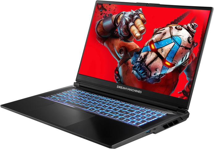 Ноутбук DREAM MACHINES RX5070Ti-17 (RX5070Ti-17UA21) фото
