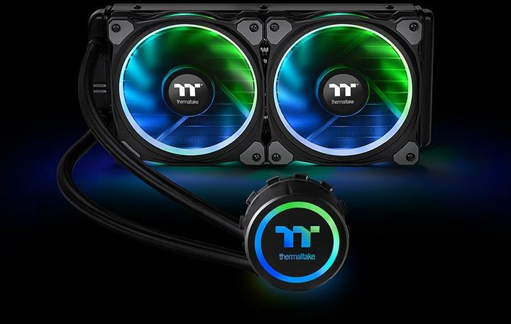 Система водного охлаждения Thermaltake Floe Riing RGB 240 TT Premium Edition (CL-W157-PL12SW-A) фото5
