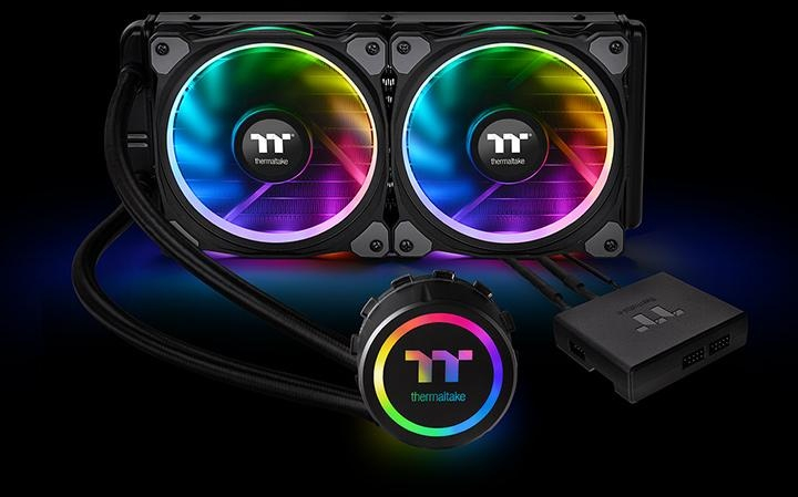 Система водного охлаждения Thermaltake Floe Riing RGB 240 TT Premium Edition (CL-W157-PL12SW-A) фото6