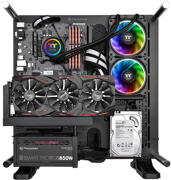 Система водного охлаждения Thermaltake Floe Riing RGB 240 TT Premium Edition (CL-W157-PL12SW-A) фото2