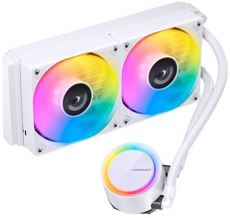 Система водяного охолодження Jonsbo (TG-240 White) фото2